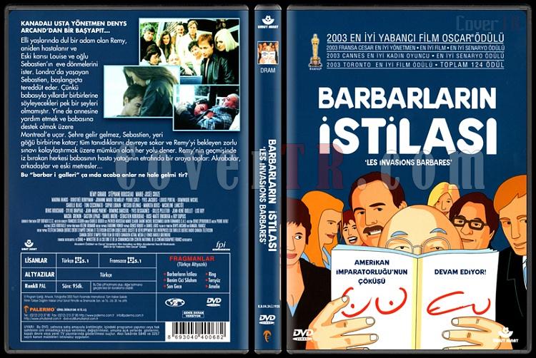 Les Invasions Barbares / The Barbarian Invasions (Barbarlarn stilas) - Scan Dvd Cover - Trke [2003]-les-invasions-barbares-barbarian-invasions-barbarlarin-istilasi-scan-dvd-cover-turkcejpg