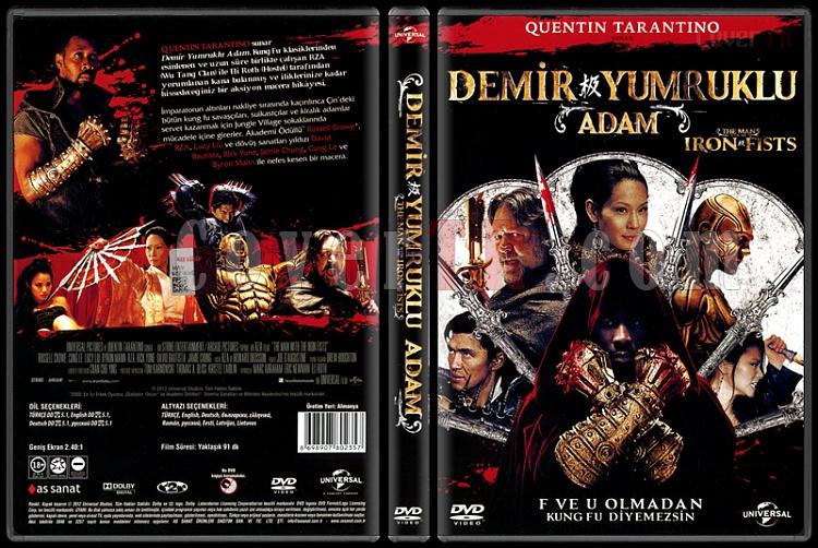 The Man with the Iron Fists (Demir Yumruklu Adam) - Scan Dvd Cover - Trke [2012]-man-iron-fists-demir-yumruklu-adam-scan-dvd-cover-turkce-2012jpg