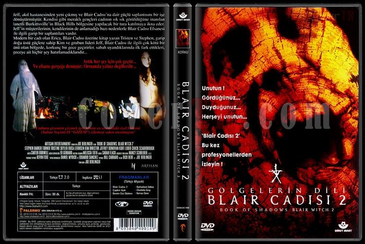 Book of Shadows: Blair Witch 2 (Blair Cads 2: Glgelerin Dili) - Scan Dvd Cover - Trke [2000]-book-shadows-blair-witch-2-blair-cadisi-2-golgelerin-dilijpg