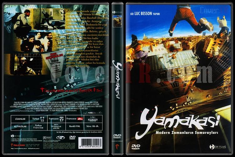 Yamakasi - Les samouraïs des temps modernes - Scan Dvd Cover - Türkçe [2001]-yamakasijpg