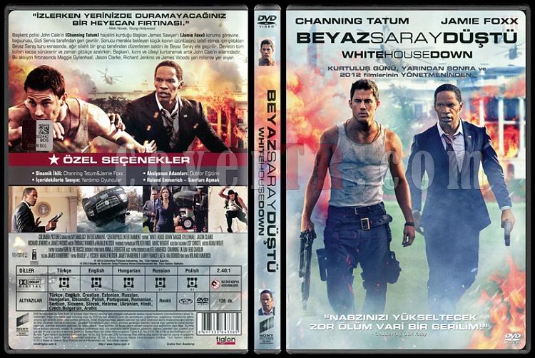 White House Down (Beyaz Saray Dt) - Scan Dvd Cover - Trke [2013]-white-house-down-beyaz-saray-dustu-scan-dvd-cover-turkce-2013jpg