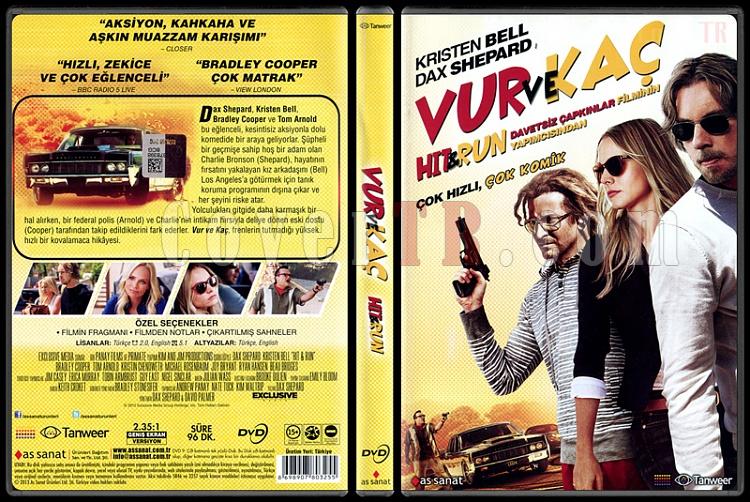 Hit and Run (Vur ve Ka) - Scan Dvd Cover - Trke [2012]-hit-run-vur-ve-kac-scan-dvd-cover-turkce-2012jpg