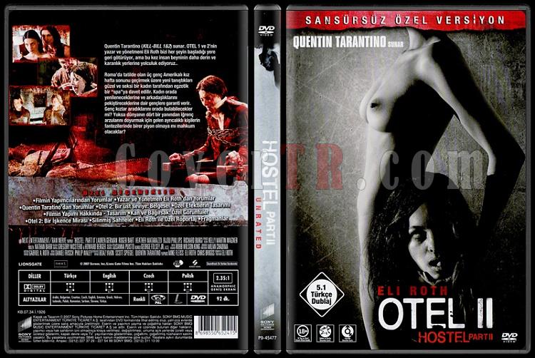 Hostel: Part II (Otel 2) - Scan Dvd Cover - Trke [2007]-otel-2jpg