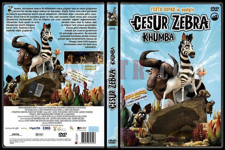 Khumba (Cesur Zebra) - Scan Dvd Cover - Trke [2013]-khumba-scan-dvd-cover-turkce-2013jpg