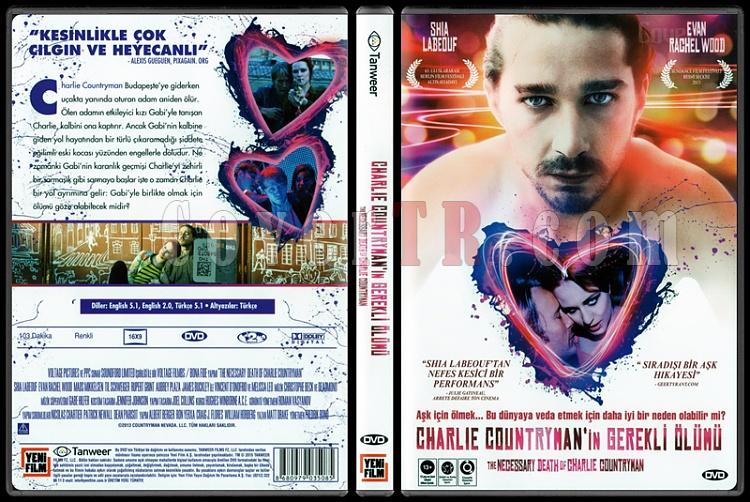 The Necessary Death Of Charlie Countryman (Charlie Countryman'n Gerekli lm) - Scan Dvd Cover - Trke [2013]-necessary-death-charlie-countryman-charlie-countrymanin-gerekli-olumu-scan-dvd-coverjpg