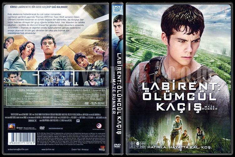 The Maze Runner (Labirent: lmcl Ka) - Scan Dvd Cover - Trke [2014]-maze-runner-labirent-olumcul-kacis-scan-dvd-cover-turkce-2014jpg