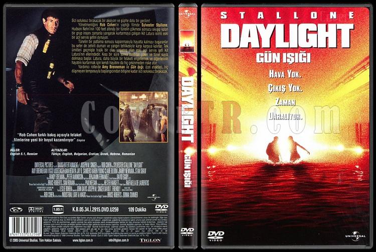 Daylight (Gn) - Scan Dvd Cover - Trke [1996]-daylight-gunisigi-scan-dvd-cover-turkce-1996jpg