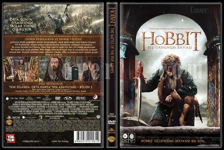 The Hobbit: The Battle of the Five Armies (Hobbit: Be Ordunun Sava) - Scan Dvd Cover - Trke [2014]-hobbit-battle-five-armies-hobbit-gittim-ve-dondum-scan-dvd-cover-turkce-20jpg