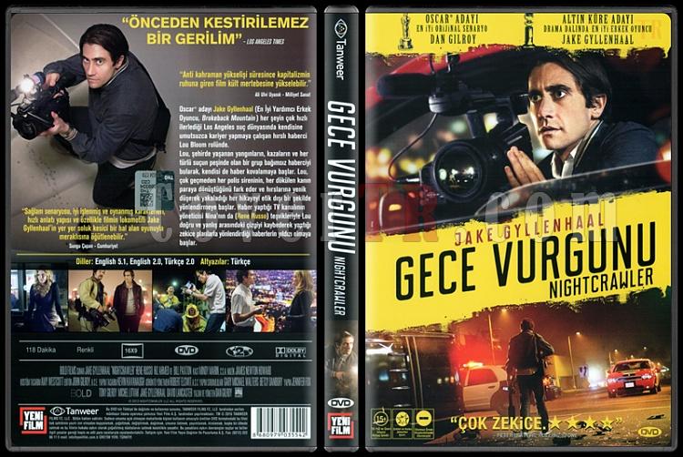 Nightcrawler (Gece Vurgunu) - Scan Dvd Cover - Trke [2014]-night-crawler-scan-dvd-cover-turkce-2014jpg