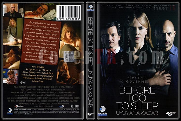 Before I Go to Sleep (Uyuyana kadar) - Scan Dvd Cover - Trke [2014]-before-i-go-sleep-uyuyana-kadar-scan-dvd-cover-turkce-2014jpg