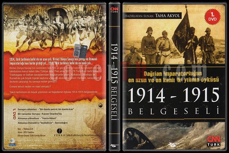 1914-1915 Belgeseli (Dvd 1) - Scan Dvd Cover - Trke [2015]-1914-1915-belgeseli-dvd-1jpg