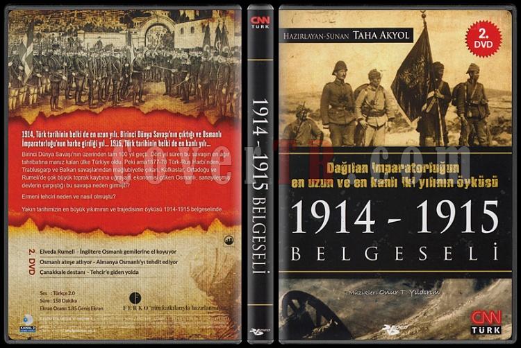 1914-1915 Belgeseli (Dvd 2) - Scan Dvd Cover - Trke [2015]-1914-1915-belgeseli-dvd-2jpg