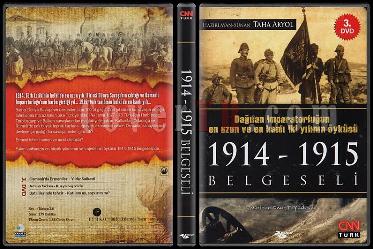 1914-1915 Belgeseli (Dvd 3) - Scan Dvd Cover - Trke [2015]-1914-1915-belgeseli-dvd-3jpg