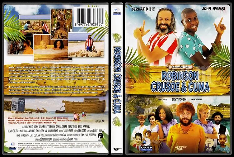 Robinson Crusoe & Cuma - Scan Dvd Cover - Türkçe [2015]-robinson-crusoe-cumajpg