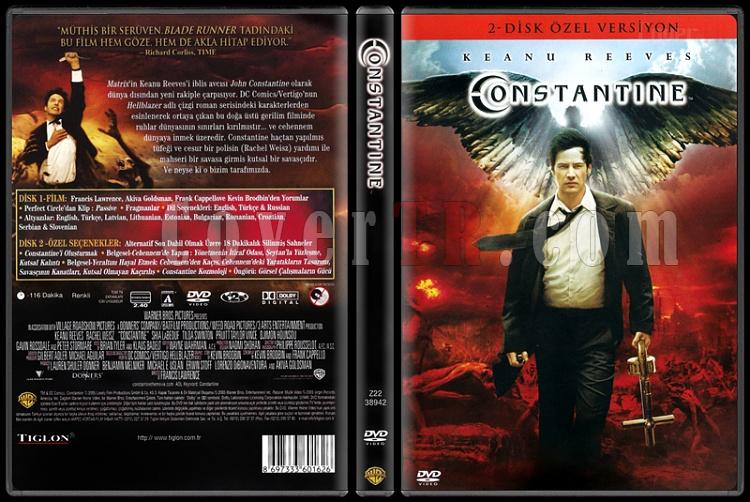 Constantine (2 Disk zel Versiyon) - Scan Dvd Cover - Trke [2005]-untitled-1jpg