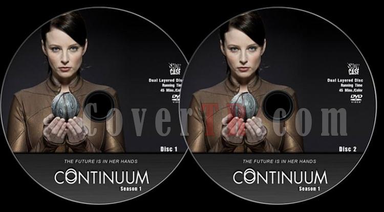 Continuum - Season 1 - Custom Dvd Label Set - English [2012]-pozjpg
