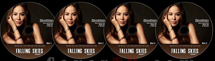 Falling Skies (Season 1) - Custom Dvd Label Set - English [2011]-poz-season-1jpg