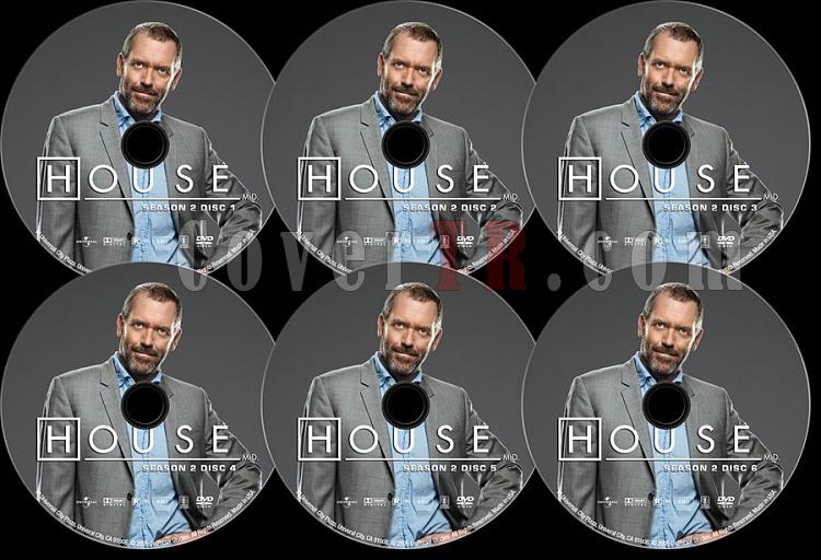 House M.D. (Season 2) - Custom Dvd Label Set - English [20042012]-s02jpg