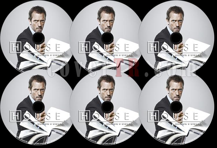 House M.D. (Season 6) - Custom Dvd Label Set - English [20042012]-s06jpg