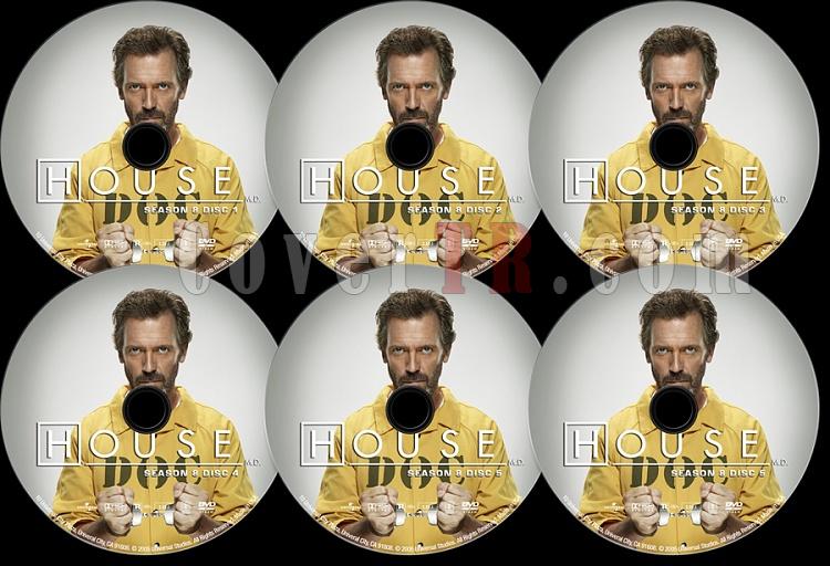 House M.D. (Season 8) - Custom Dvd Label Set - English [20042012]-s08jpg