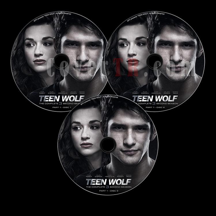 Teen Wolf (Season 3 Part 1) - Custom Dvd Label Set - English [2011-?]-s03p1-previewjpg