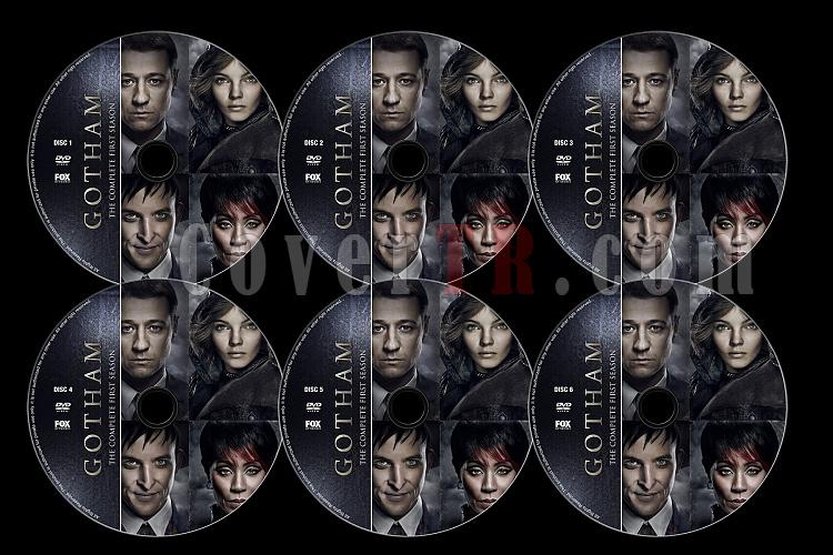 Gotham (Season 1) - Custom Dvd Label Set - English [2014]-untitled-2jpg