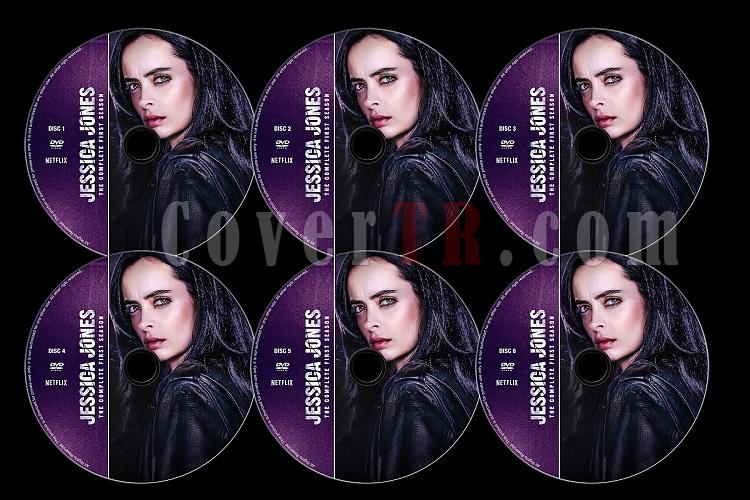 Jessica Jones (Season 1) - Custom Dvd Label Set - English [2015]-untitled-5jpg