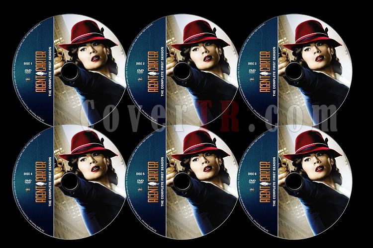 Agent Carter (Season 1) - Custom Dvd Label Set - English [2015]-agent-carter-season-1-previewjpg