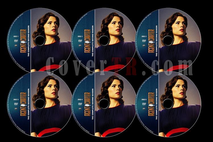 Agent Carter (Season 2) - Custom Dvd Label Set - English [2016]-agent-carter-season-2-previewjpg