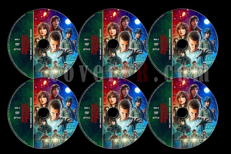 Stranger Things (Season 1) - Custom Dvd Label Set - English [2016]-stranger-things-season-1-previewjpg