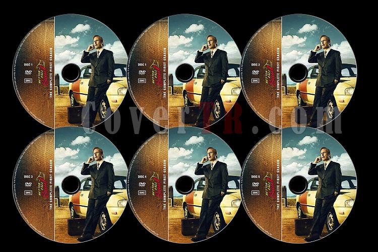 Better Call Saul (Season 1) - Custom Dvd Label Set - English [2015]-better-call-saul-season-1jpg