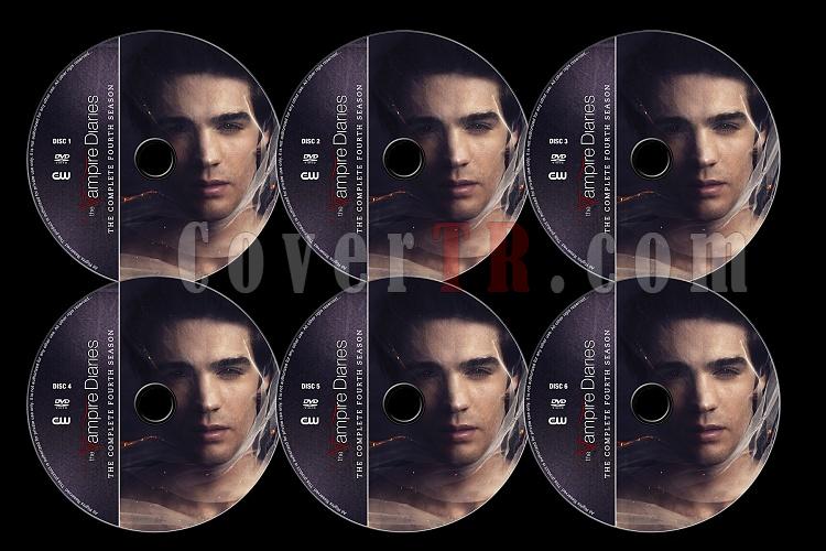 The Vampire Diaries (Season 4) - Custom Dvd Label Set - English [2012]-tvd4jpg