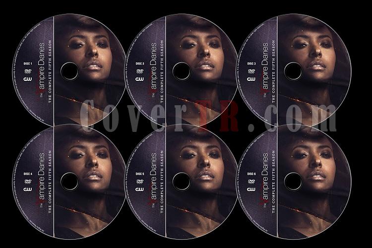 The Vampire Diaries (Season 5) - Custom Dvd Label Set - English [2013]-tvd5jpg