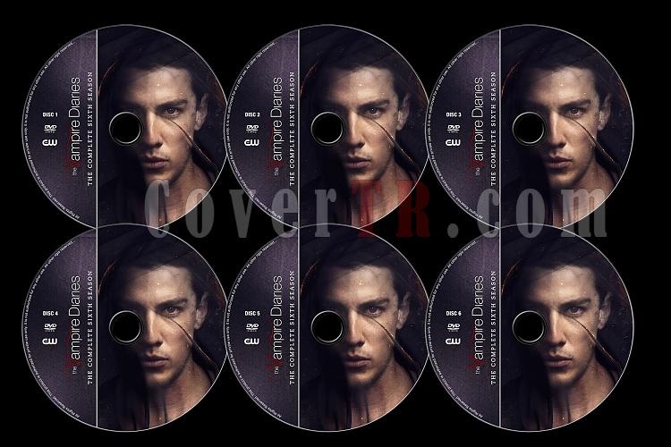 The Vampire Diaries (Season 6) - Custom Dvd Label Set - English [2014]-tvd6jpg