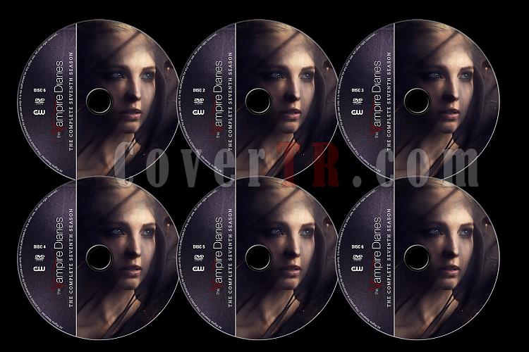 The Vampire Diaries (Season 7) - Custom Dvd Label Set - English [2015]-tvd7jpg