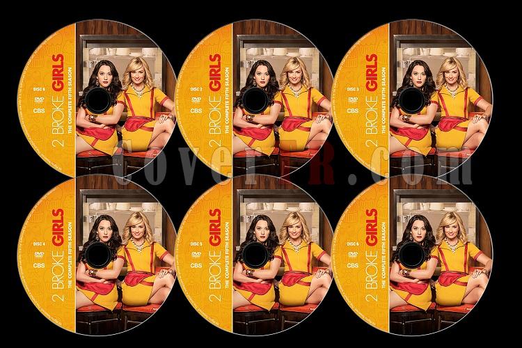 2 Broke Girls (Season 5) - Custom Dvd Label Set - English [2015]-2b5jpg