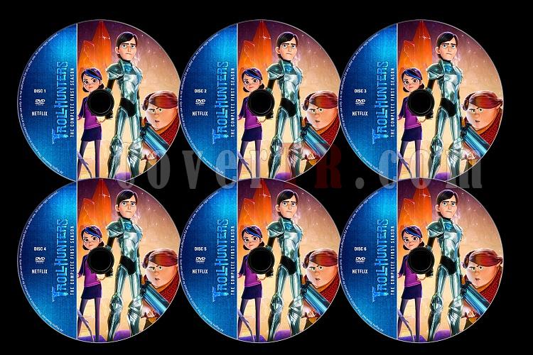 Trollhunters  (Season 1) - Custom Dvd Label Set - English [2017]-alljpg