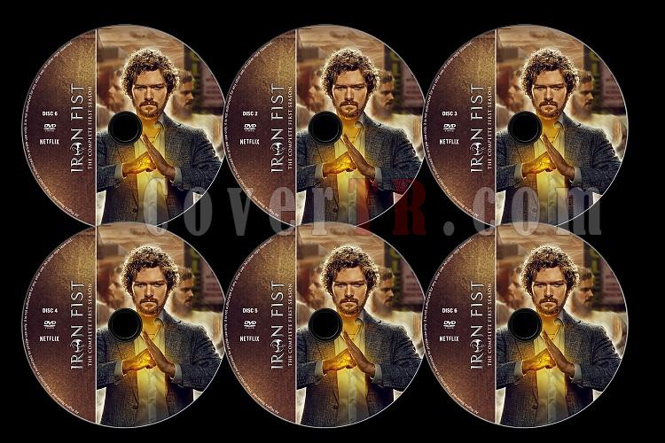 Iron Fist (Season 1) - Custom Dvd Label Set - English [2017-?]-alljpg