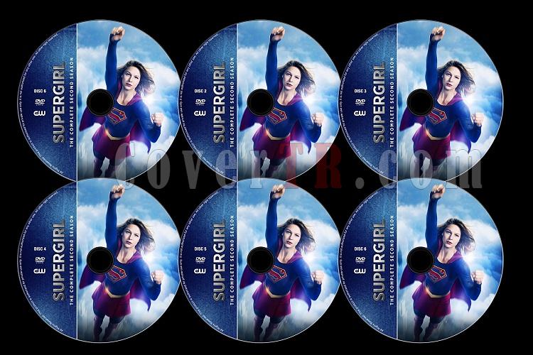 Supergirl (Season 2) - Custom Dvd Label Set - English [2016-2017]-supergirl0jpg