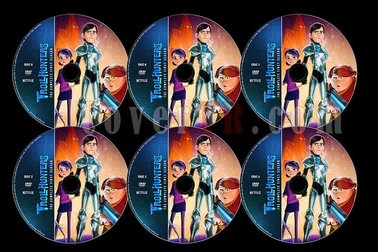 Trollhunters (Season 1) - Custom Dvd Label Set - English [2017]-1jpg