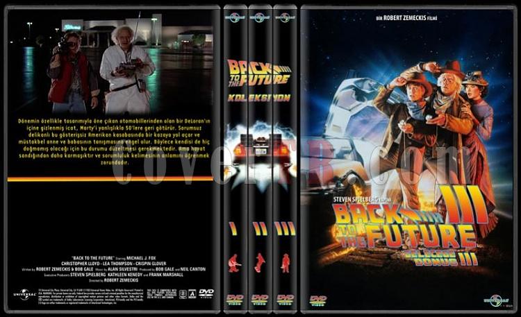 Back to the Future - Gelecee Dn - DVD Cover Set Deneme-standard-3-season-flatjpg