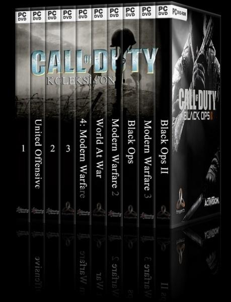 Call of Duty Collection - DVD Cover Set - Deneme-djpg