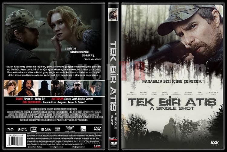 A Single Shot Tek Bir At 2013 Trke Tasarm DVD Cover-standardjpg