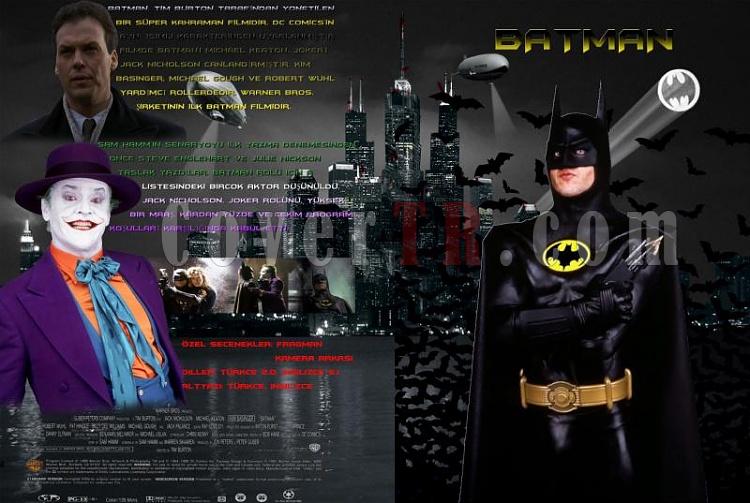 Batman - DVD Cover Set-batman-dvd-cover-turkcejpg