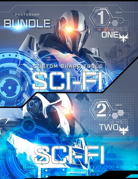 Ron's Sci-Fi Custom Shapes Bundle-00-main-sci-fi-custom-shapes-bundle-daz3djpg