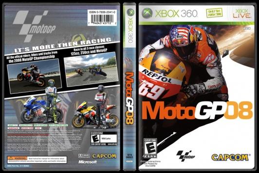 MotoGP 08 - Custom Xbox 360 Cover - English [2008]-onizlemejpg