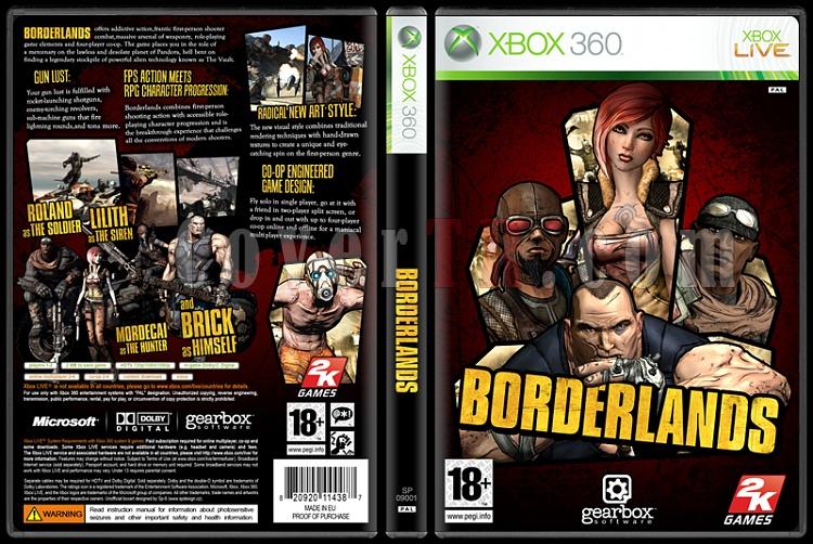 Borderlands - Custom Xbox 360 Cover - English [2009]-onizlemejpg