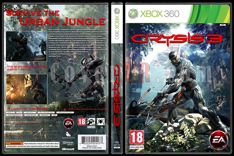 Crysis 3 - Custom Xbox 360 Cover - English [2013]-onizlemejpg