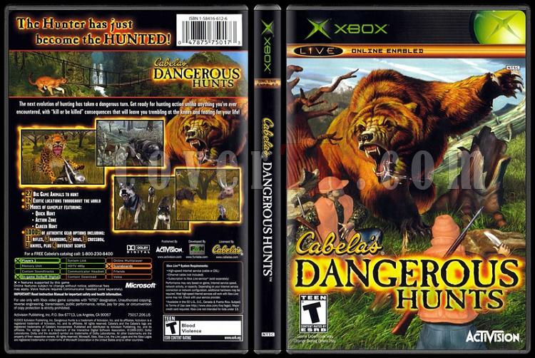 Cabela's Dangerous Hunts - Scan Xbox 360 Cover - English [2003]-cabelas-dangerous-huntsjpg