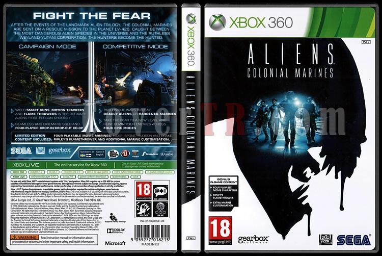 Aliens: Colonial Marines - Scan Xbox 360 Cover - English [2013]-aliens-colonial-marinesjpg